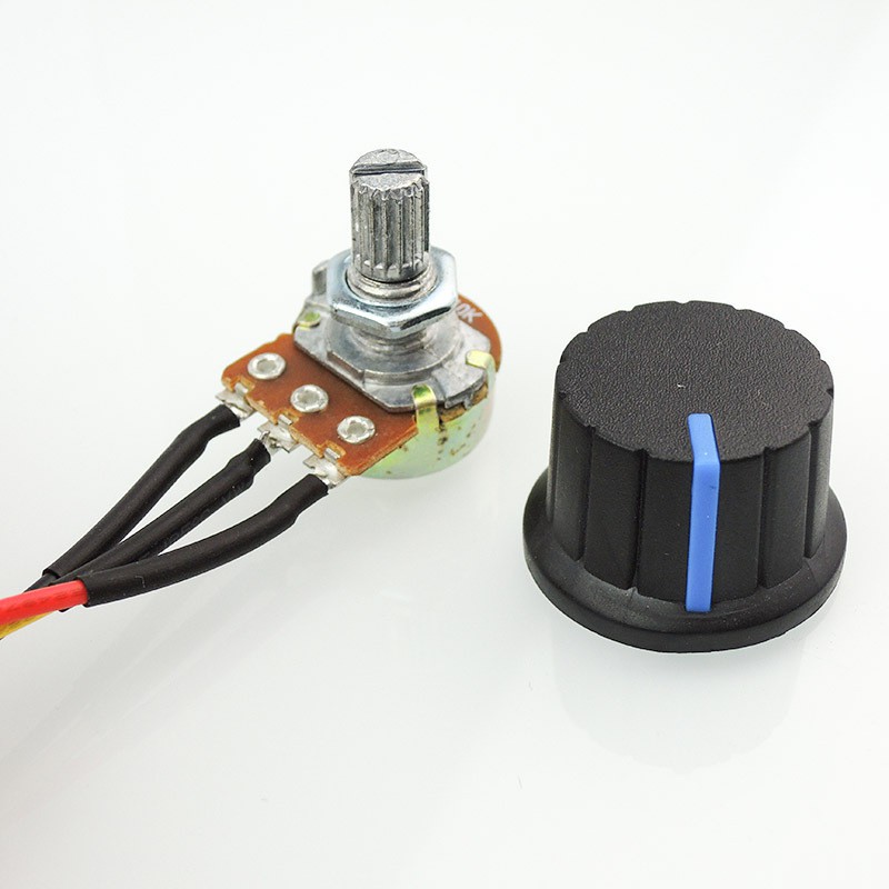 1 Bộ Điều Khiển Tốc Độ Động Cơ Quạt 16kHz DC 6V-30V PWM DC 12V 24V 6A 8A