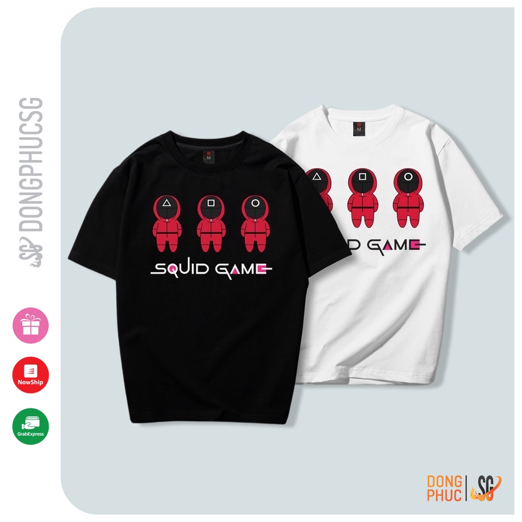 Áo thun Squid Game phông unisex nam nữ trẻ em cổ tròn thun mềm mịn - Trò chơi con mực ASG01 | SG | WebRaoVat - webraovat.net.vn