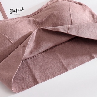 BRALETTE THỂ THAO HỞ LƯNG KHÔNG GỌNG MÚT MỎNG