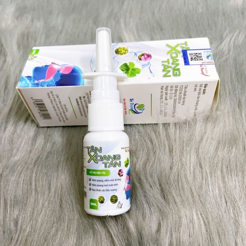 Xịt Hỗ Trợ Giảm Triệu Chứng Do Viêm Xoang Tân Xoang Tán
