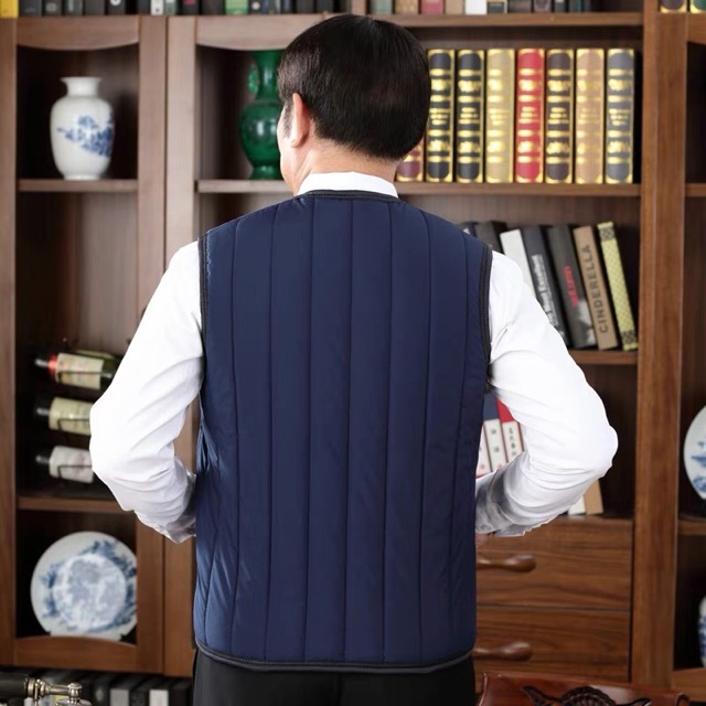 Áo khoác gile lót lông nam KHP23 | BigBuy360 - bigbuy360.vn