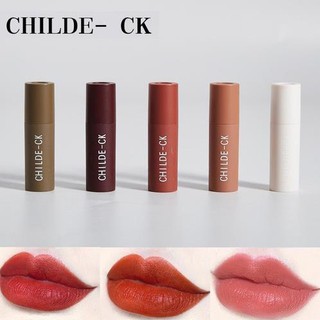MS0015 Set 5 son thỏi lì CHILDE-CK mềm mịn mô lâu trôi bảng màu hot hit