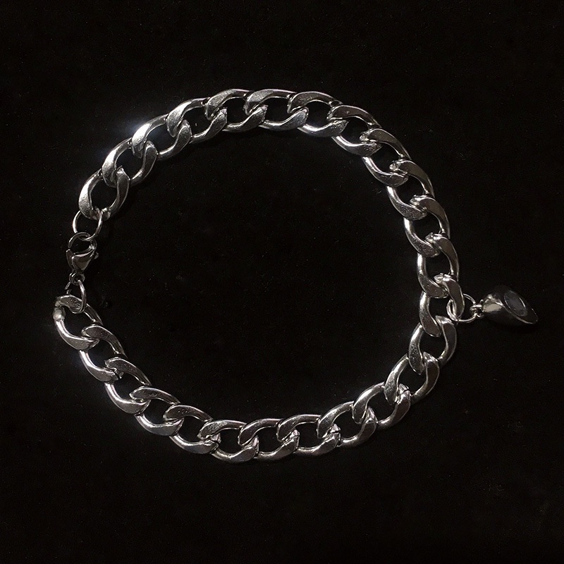 Vòng đeo tay thiết kế trái tim có nam châm hút phong cách harajuku Hàn Quốc thời trang cho cặp đôi 19A1382