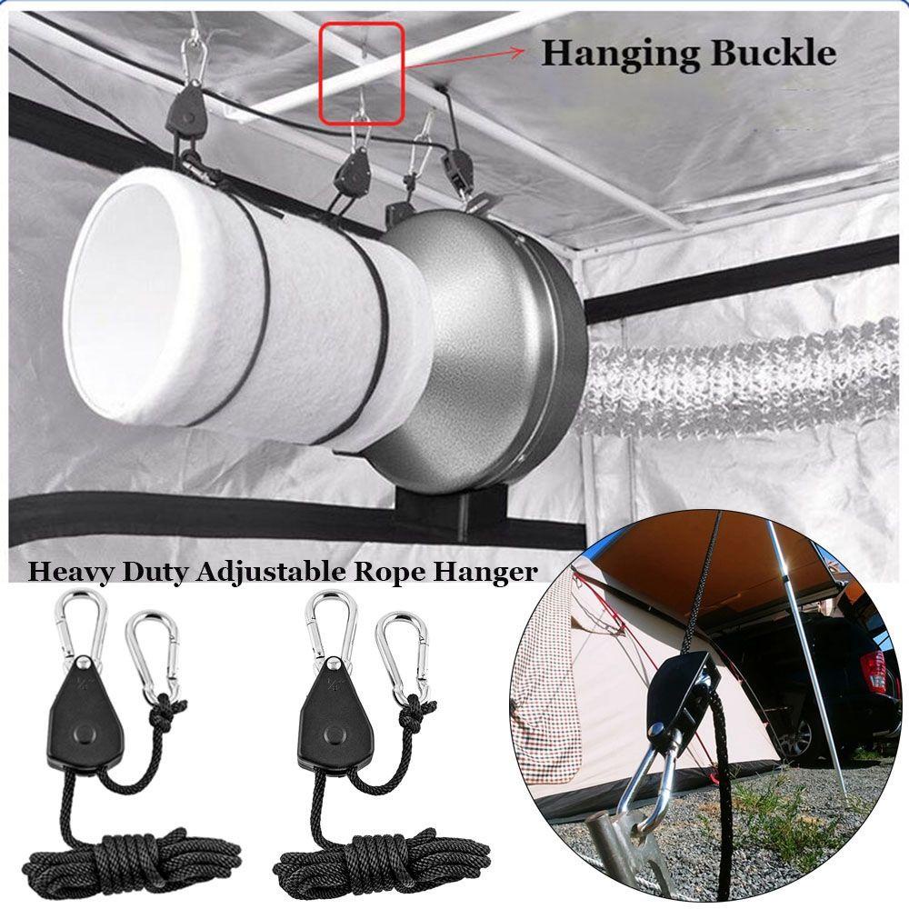 Set 1 / 2 / 4 Ròng Rọc Có Thể Điều Chỉnh Dây Buộc Dành Cho Thuyền Kayak / Ca Nô