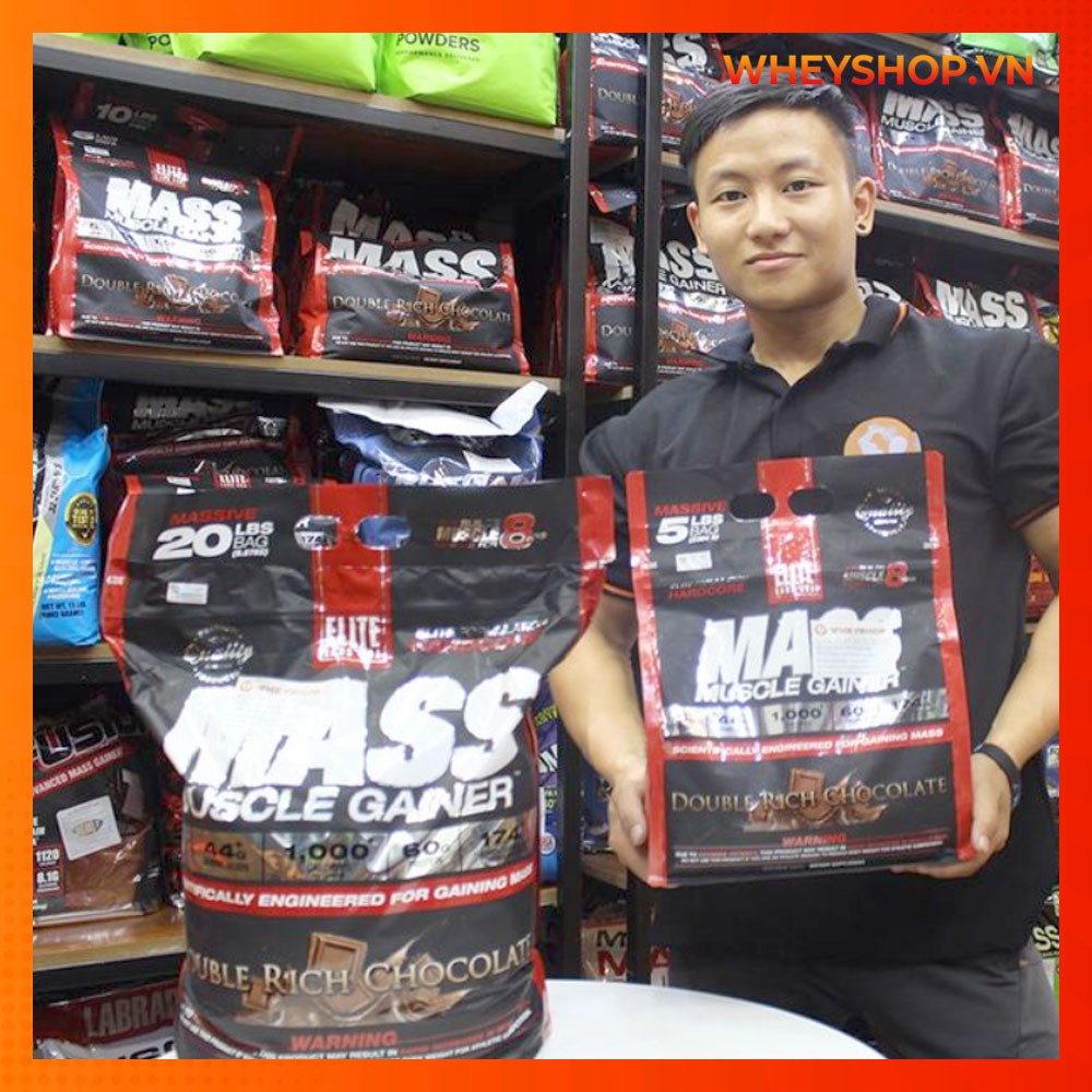Sữa Tăng Cân Elite Labs Mass Muscle Gainer ( 5-10-20lbs ) - Tăng Cân Tăng Cơ Nạc Hiệu Quả | BigBuy360 - bigbuy360.vn