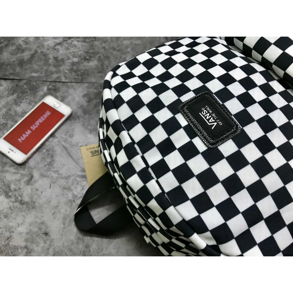 ⚡️ (TỔNG HỌP ~20 MẪU SALE) Balo Vans OFF THE WALL CHECKERBOARD  BACKPACK [ N E W A R R I V A L ]