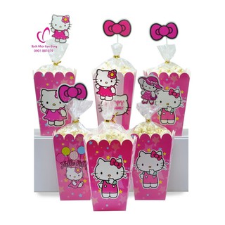 Set phụ kiện sinh nhật Hello Kitty (Mega 6 người)