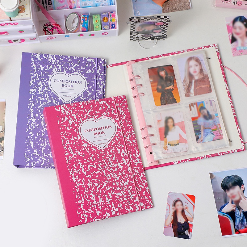 Vỏ Album Ảnh 3 / 5Inch Khổ A5 Sáu Lỗ INS