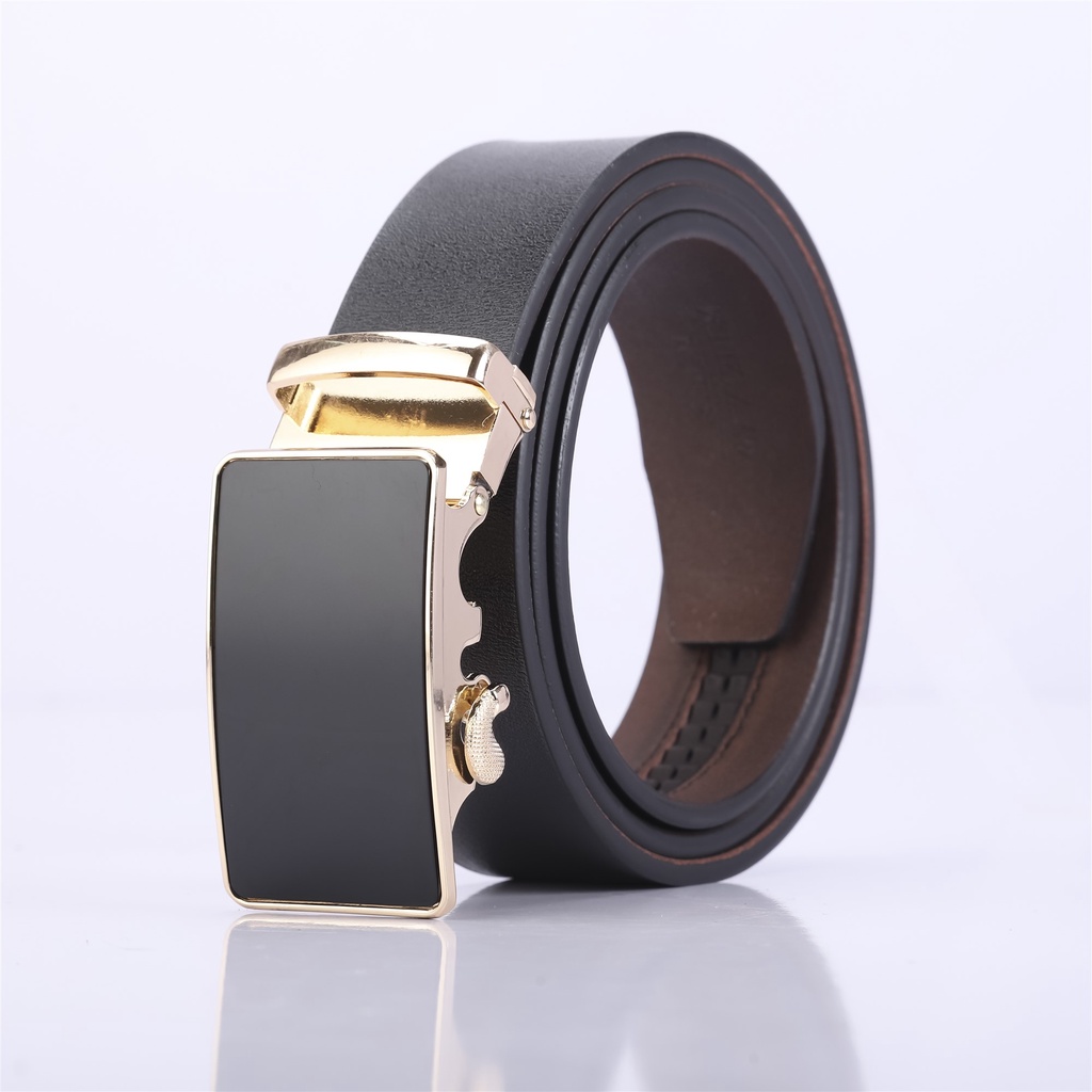 Thắt Lưng Nam Da Bò DETU L3129 Khóa Tự Động Sang Trọng