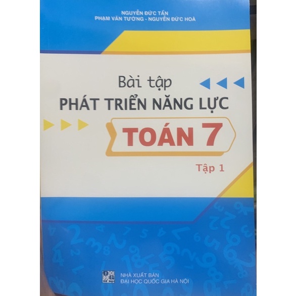 Sách - Bài Tập Phát Triển Năng Lực Toán 7 Tập 1