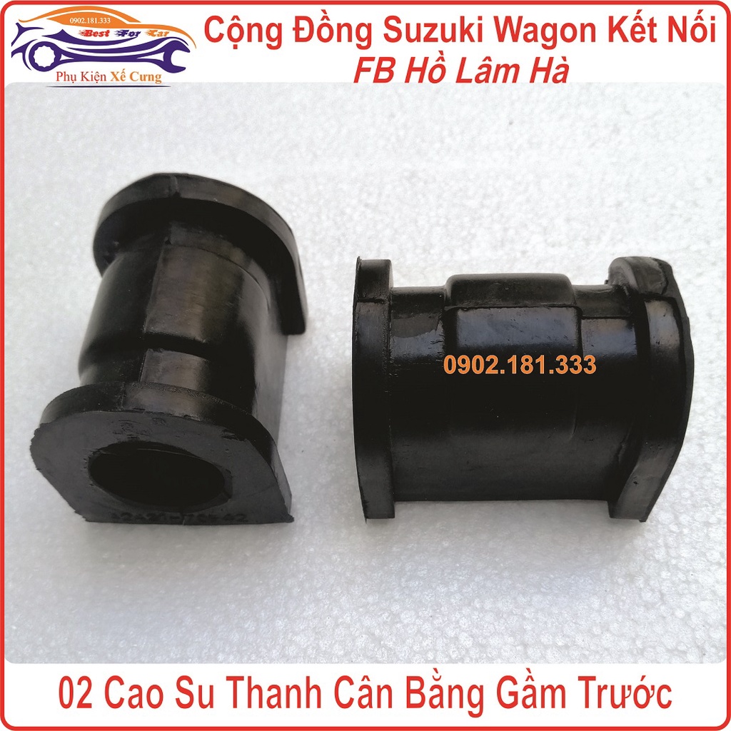 Combo 6 Cao Su Càng I Thanh Cân Bằng Trước Suzuki Wagon R+