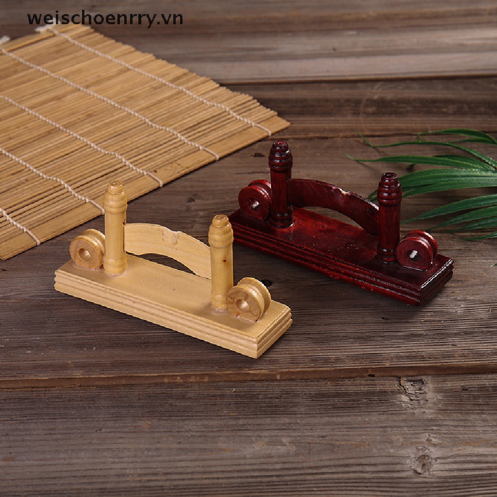 Quạt Gỗ Cầm Tay Có Thể Tháo Rời Phong Cách Trung Hoa Cổ Điển