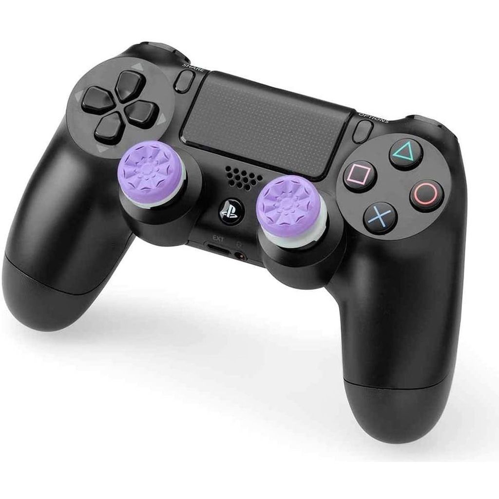 Kontrolfreek CQC FPS Freek Galaxy Purple for PlayStation 4 (PS4) Và PlayStation 5 (PS5) | Gậy Hiệu Suất Ngón Tay Cái | 1 tăng cao, 1 tuổi | Màu Tím