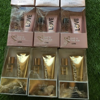 Sét lotion mist body victoria's xách tay bên Mỹ
