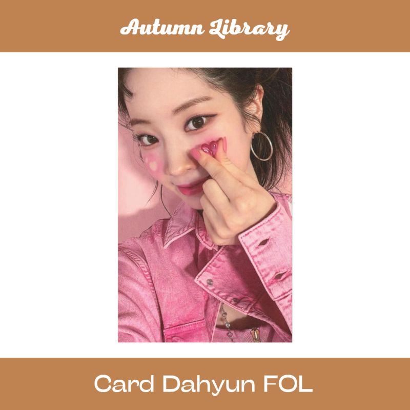 Card TWICE Dahyun ( mô tả )