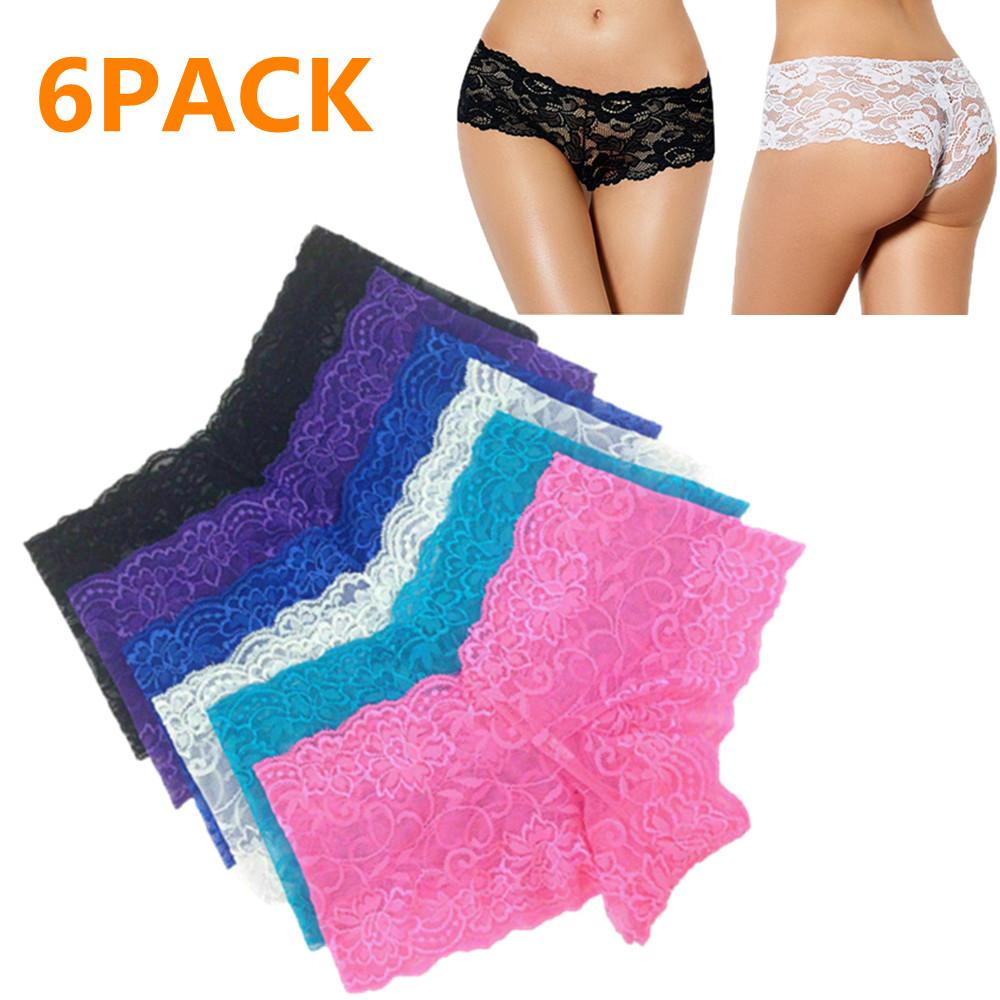 Bộ 6 Quần Lót Không Đường May Thoáng Khí Thoải Mái Cho Nữ