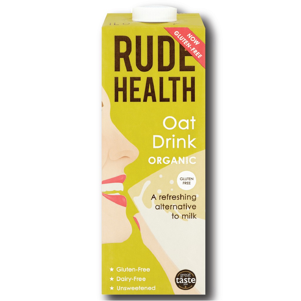 Sữa Yến Mạch Hữu Cơ Rude Health - Organic Oat Drink - 1L