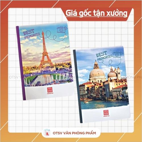 Vở kẻ ngang Hồng Hà 72 trang, 120 trang Sao Mai sắc màu