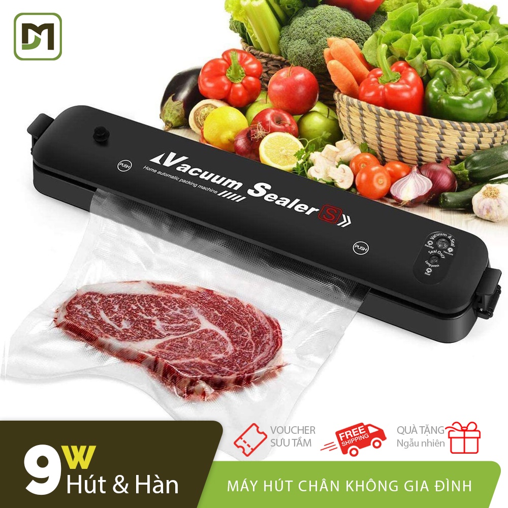 Máy hút chân không mini Vacuum Sealer bảo quản và tăng thời hạn sử dụng đồ ăn