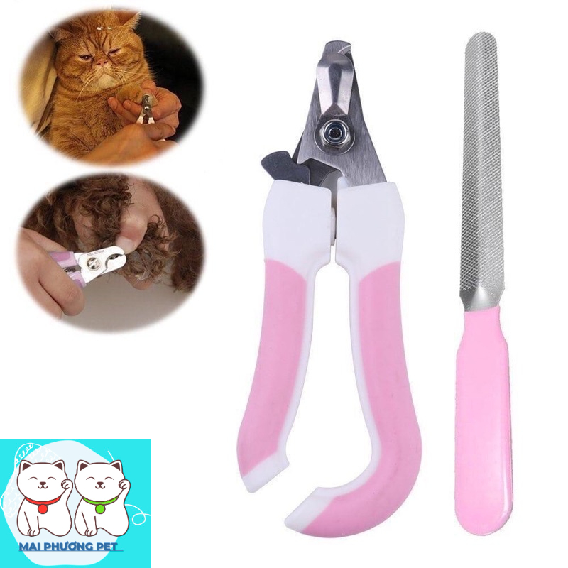 Bộ kìm bấm móng cho thú cưng 2 size