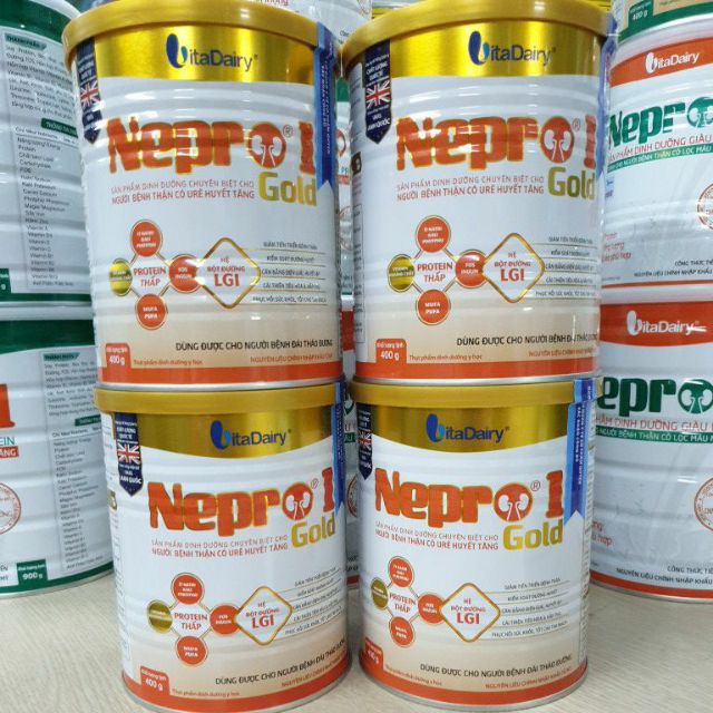 Combo 3 lon Sữa Nepro gold 1 400g/Date mới nhất thị trường