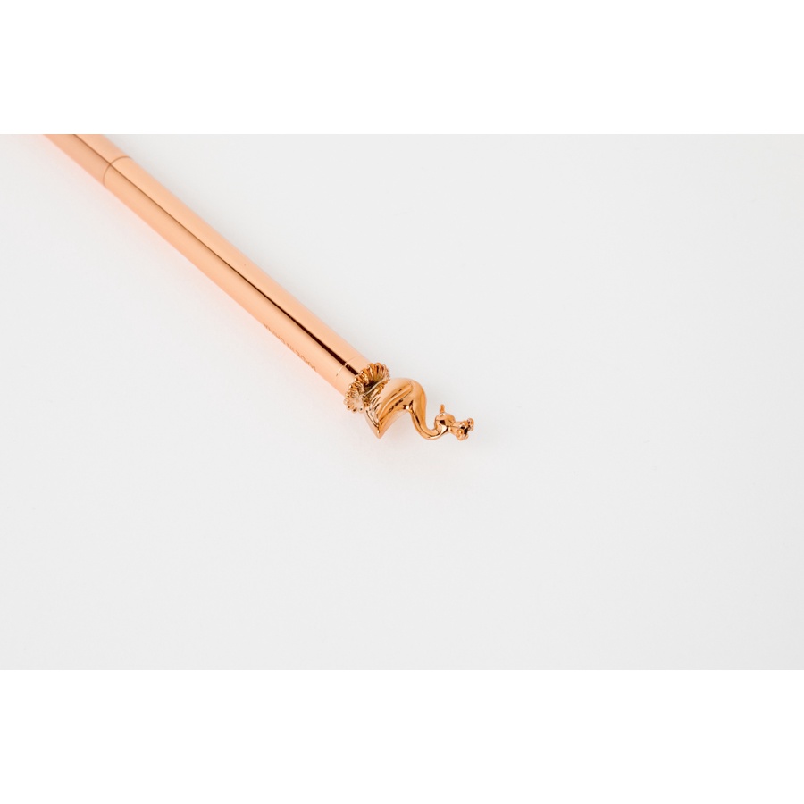 Bút Bi ARTBOX Hàn Quốc Hình Thiên Nga Màu Vàng Hồng Sang Trọng