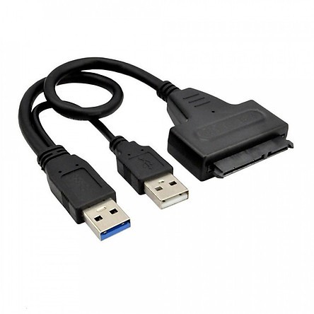 Dây Cáp Chuyển Đổi SATA 3 USB 3.0 Sang SATA Hỗ Trợ 2.5 inch SSD HDD SATA 22 Pin | BigBuy360 - bigbuy360.vn