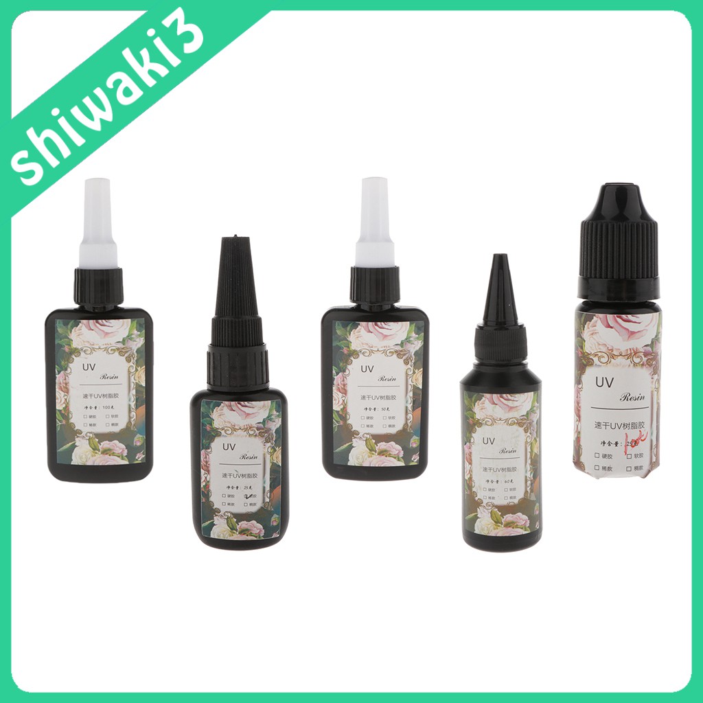 Keo Dán Resin UV Resin Trong Suốt DIY