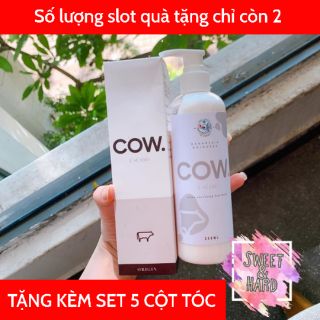 Ủ sữa bò dưỡng tóc mềm mượt tặng kèm quà - Baukrysie haircare cow hair mask freeship