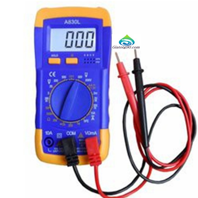 ❤️FREESHIP❤️ 🚛 Đồng hồ đo vạn năng Digital Multimeter A830L 206387(Xanh phối vàng)