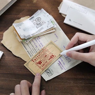 [YB069]Set 40 tờ giấy note, nền trang trí