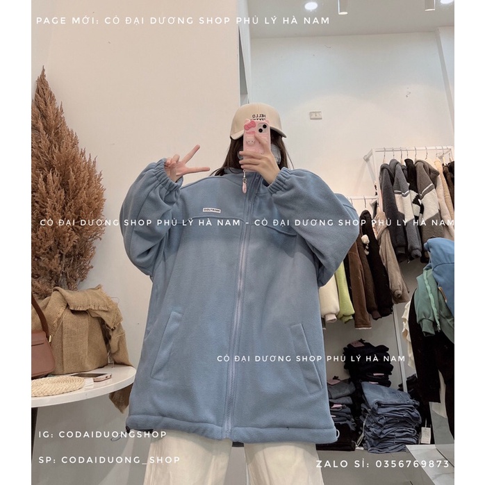 áo khoác nỉ trần bông REDSTUDIO | BigBuy360 - bigbuy360.vn