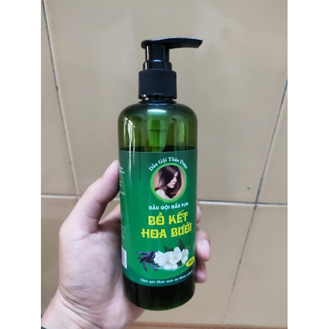 [SẢN PHẨM ORGANIC ] Dầu gội đầu thảo dược bồ kết hoa bưởi P/H - sạch gàu, chống nấm ngứa, ngăn rụng tóc - 300ml | BigBuy360 - bigbuy360.vn