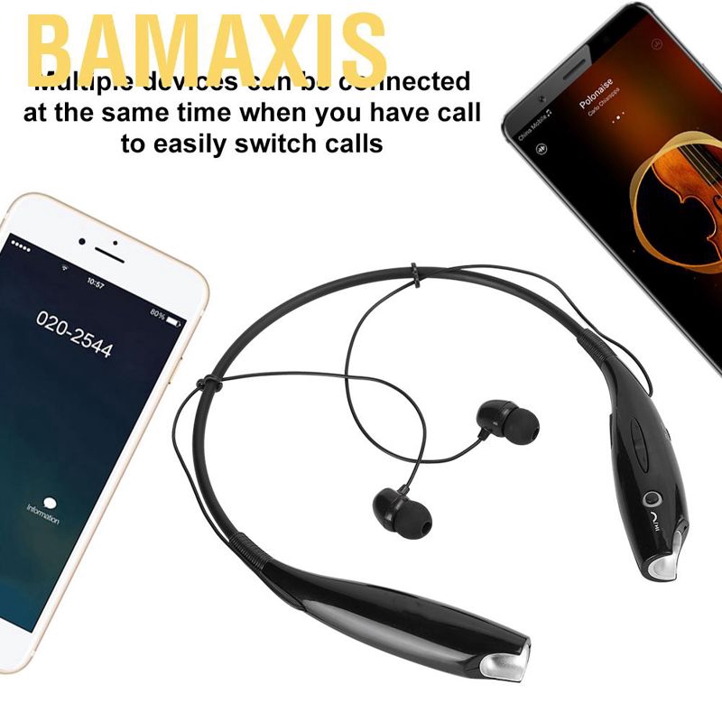 Tai Nghe Nhét Tai Bamaxis Hv-800 Kết Nối Bluetooth 3.0