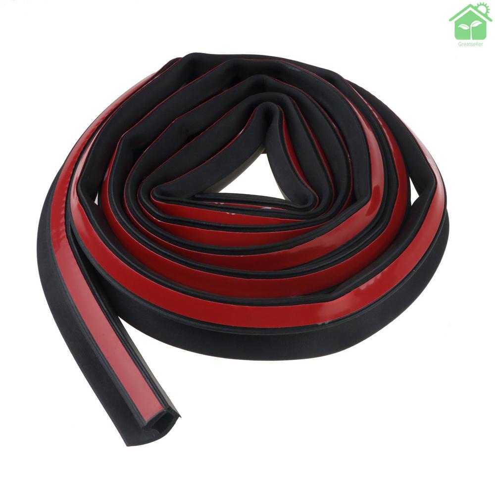 5Meters Big D Small D Z Shape P Type Car Door Seal Strip Auto Rubber Seal Strips Waterproof Trim Dustproof Sound Insulation Weatherstrip Big D Small D Z P Type