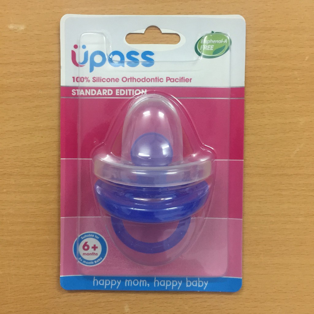 [XẢ KHO] Ty ngậm chỉnh nha cho bé 100% silicon Upass / UP0285N