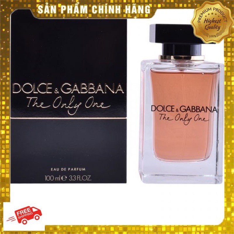 [Chính hãng] Nước Hoa  Dolce & Gabbana The Only One Eau de Pafum 5ml 10ml