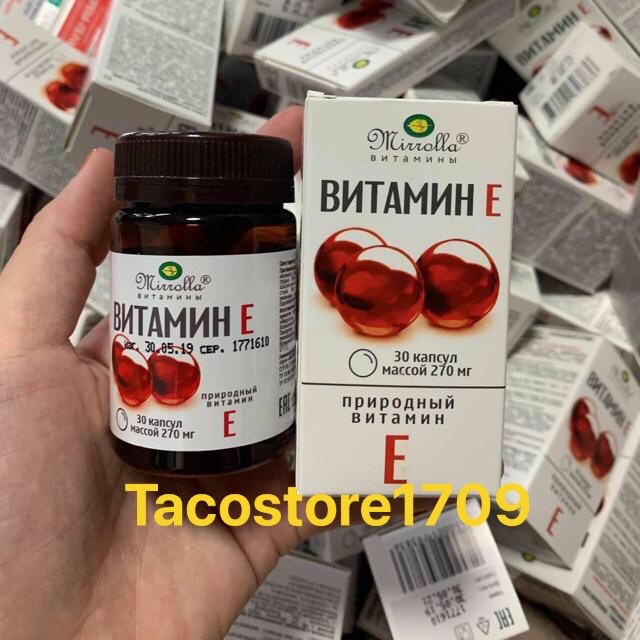 Vitamin E Đỏ 270mg
