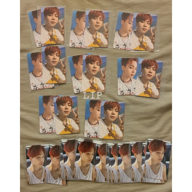 BTS OFFICIAL, Card JIMIN - PARK JIMIN Album, Pob, Dvd, Blu, Dicon, Minicard, Postcard...(Hàng off, có sẵn)