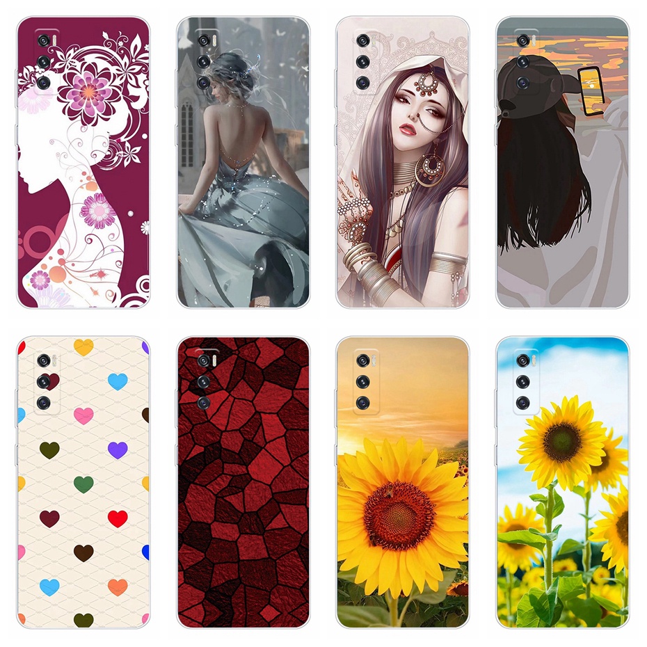 Ốp Điện Thoại TPU Dẻo In Họa Tiết Độc Đáo Thời Trang Cho Vivo V20 SE V2022 / V20 Pro 5G / V20 V2025