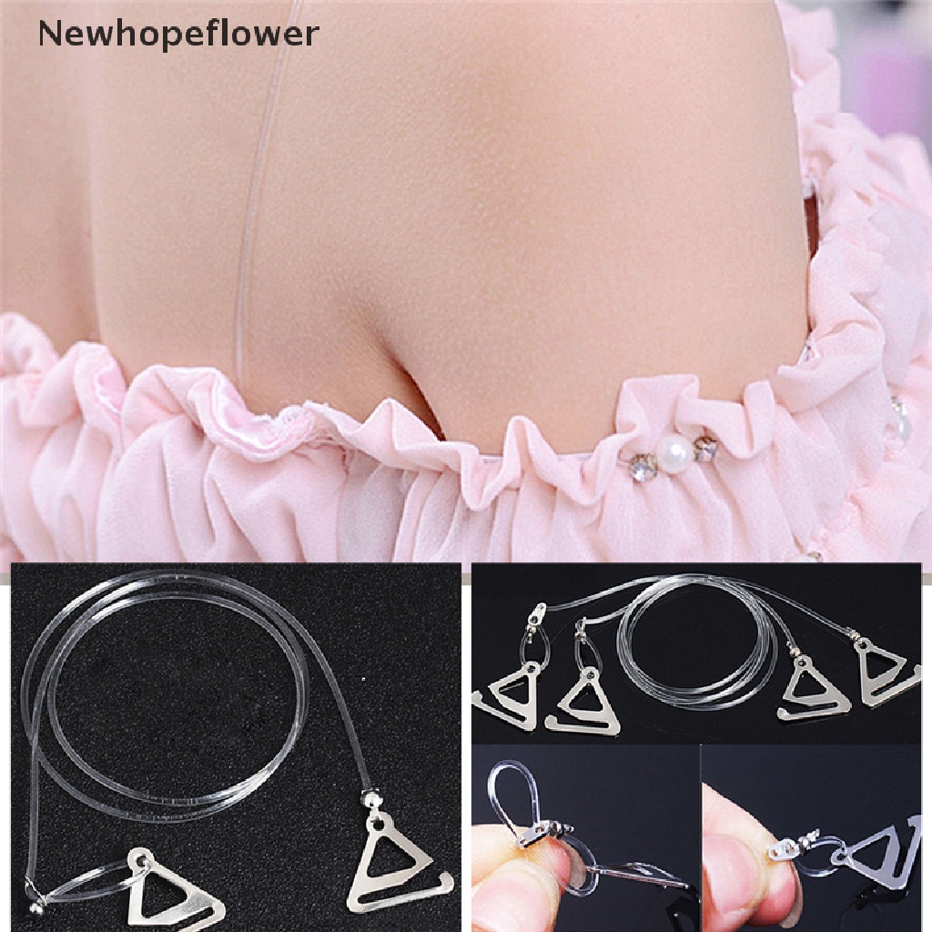 1 Cặp Áo Ngực Trong Suốt Có Thể Điều Chỉnh