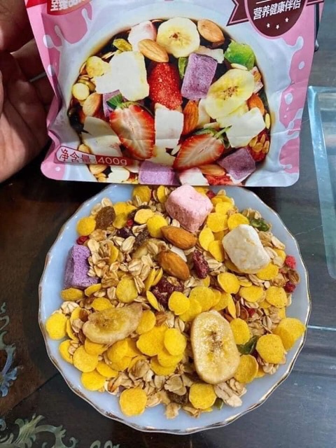 🌈⚡️💫Ngũ Cốc Sữa Chua Ăn Kiêng goi 🔥🎁49k/1 Gói