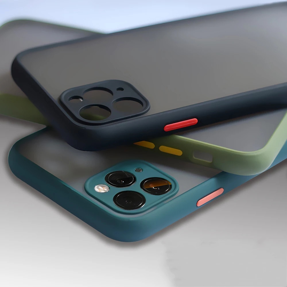 Ốp Điện Thoại Mềm Trong Suốt Chống Sốc Sang Trọng Cho iPhone 11 Pro X Xs Max Xr 7 8 6 6s Plus SE2 SE 2020
