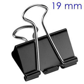 kẹp bướm đen 19mm (1h/12 cái)