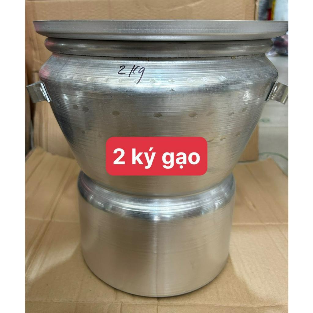 CHÕ XÔI NHÔM GÒ THỦ CÔNG ĐẾ LIỀN