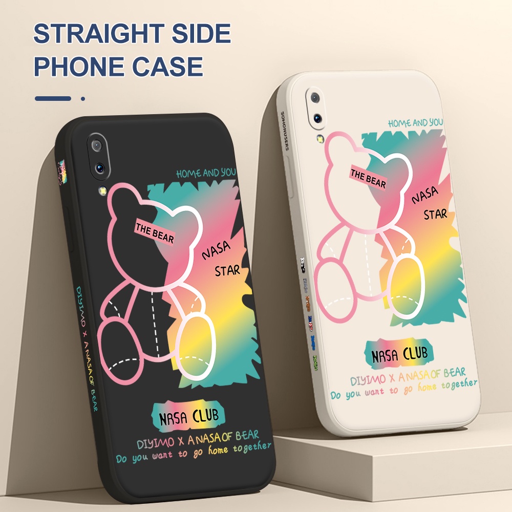 Ốp Điện Thoại Silicon Dẻo In Hình Gấu Cho iPhone 11 Pro Max XR X XS Max iPhone 7 Plus 8 Plus 6 6S Plus iPhone 12 13 Pro Max 13