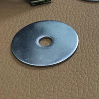 Long đen phẳng dầy M8 inox, inox 304