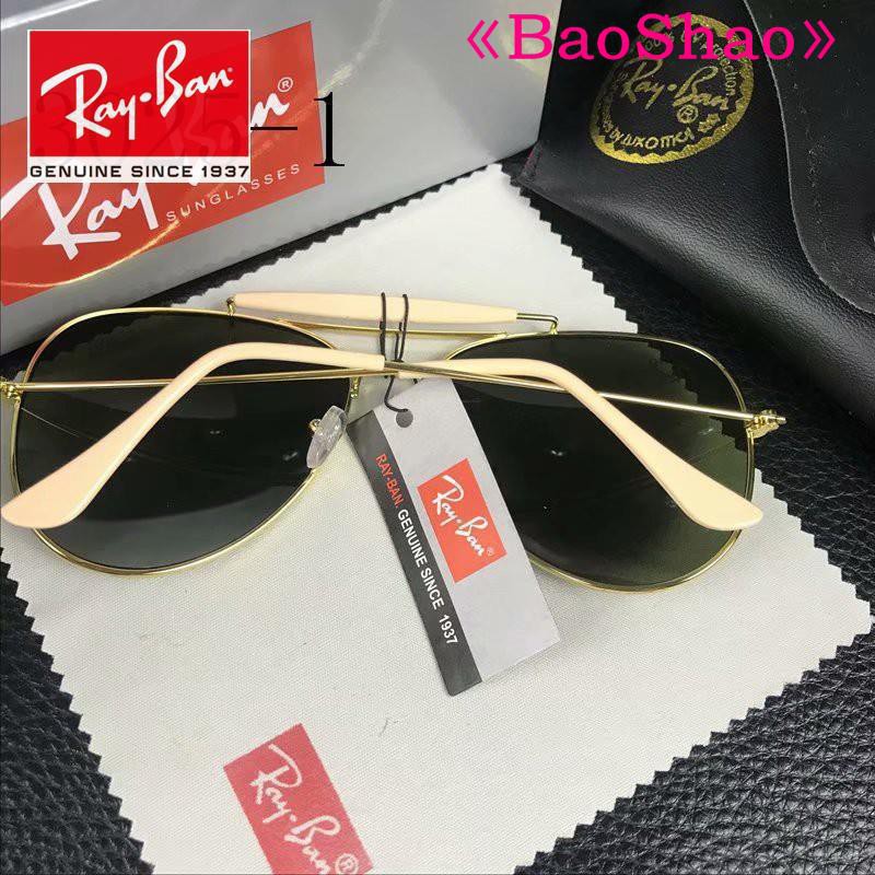 Kính Râm Ray Ban Ban Ban Ban Đêm Aviator 3025 Phân Cực 001 / 57 58mm