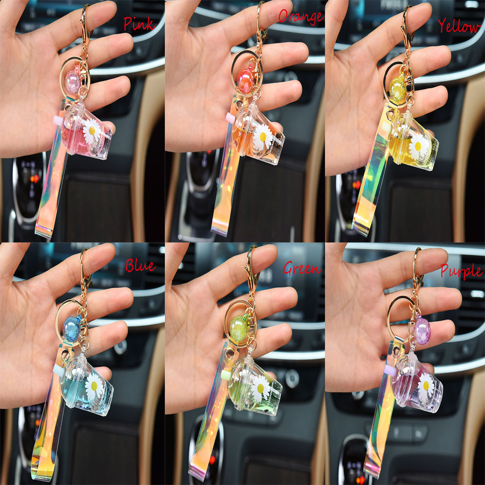 Móc Khóa Hình Ly Trà Sữa