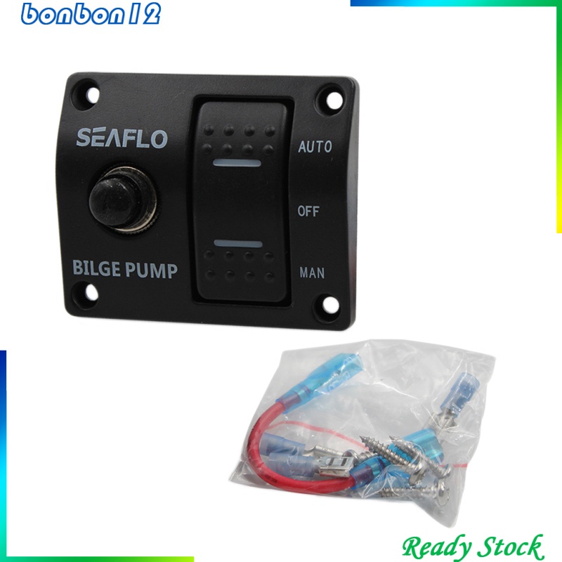 Bảng Công Tắc Bơm 3 Chiều Tự Động Tắt / Mở Kèm Cầu Chì | BigBuy360 - bigbuy360.vn